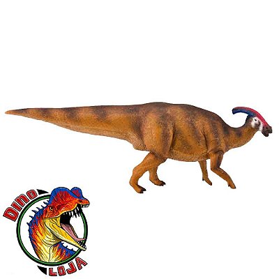 PARASAUROLOPHUS COLLECTA DELUXE MINIATURA DINOSSAURO BRINQUEDO PRÉ-HISTÓRICO PARASSAUROLOFO