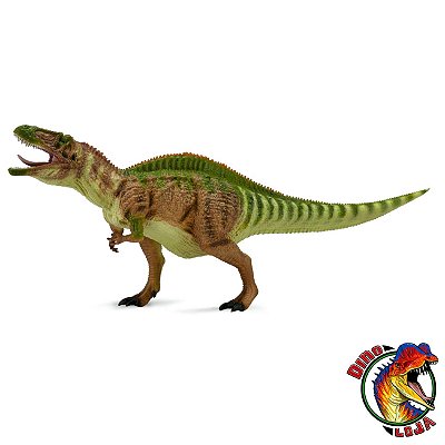 ACROCANTOSSAURO DELUXE COLLECTA MINIATURA DE DINOSSAURO CARNÍVORO PREDADOR