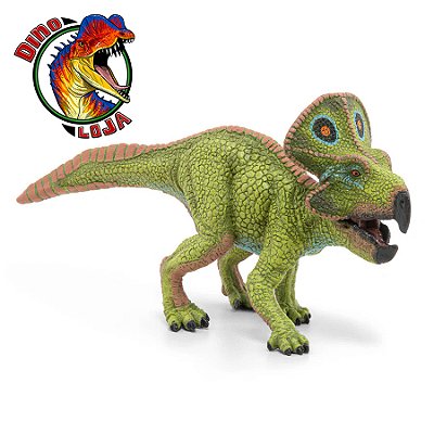 PROTOCERATOPS PAPO 2022 MINIATURA DE DINOSSAURO CERATOPSÍDEO FIGURA COLECIONÁVEL
