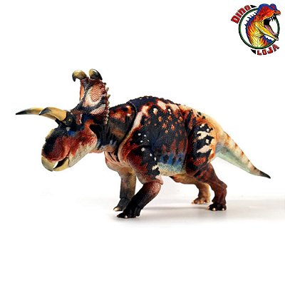 ALBERTACERATOPS BEASTS OF THE MESOZOIC FIGURA DE CERATOPSÍDEO DINOSSAURO ARTICULADO