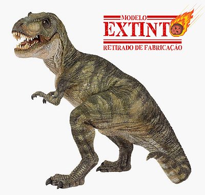 TIRANOSSAURO REX PAPO VERDE RÉPLICA RARA VERSÃO 2005 BRINQUEDO DE DINOSSAURO COLECIONÁVEL