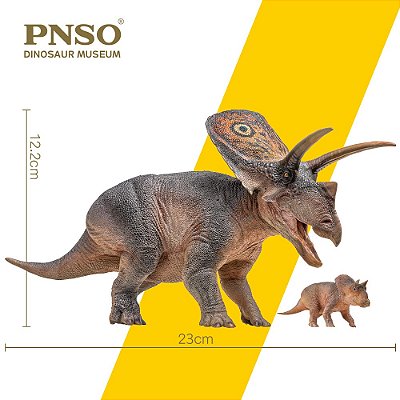 TOROSAURUS PNSO "AUBREY" BONECO IMPORTADO BRINQUEDO DE DINOSSAURO TOROSSAURO