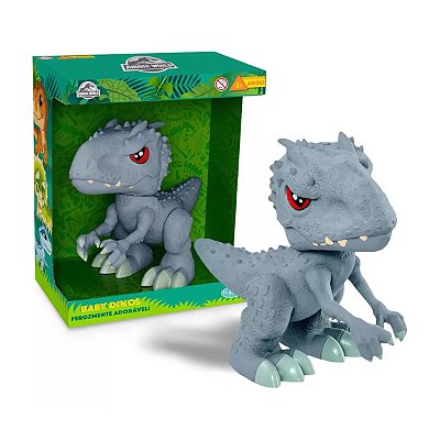 Mini T-Rex Baby Dinos Jurassic World Verde (3a+) - Pupee Brinquedos -  bebefacilMobile