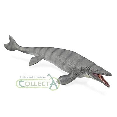 MOSASAURUS DELUXE COLLECTA 2023 MINIATURA DE RÉPTIL MARINHO PRÉ-HISTÓRICO