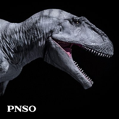 MERAXES GIGAS PNSO "MUNGO" FIGURA DE DINOSSAURO CARNÍVORO MINIATURA DE PVC