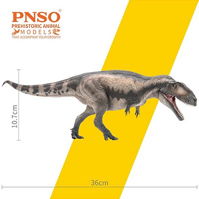 MAPUSAURUS  PNSO "MILA" RÉPLICA DE DINOSSAURO CARNÍVORO MINIATURA DE PVC