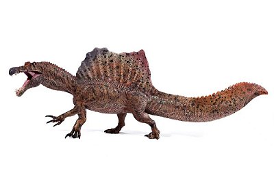 SPINOSAURUS LARANJA GRTOYS DINOSSAURO CARNÍVORO MODELO CIENTÍFICO ESPINOSSAURO