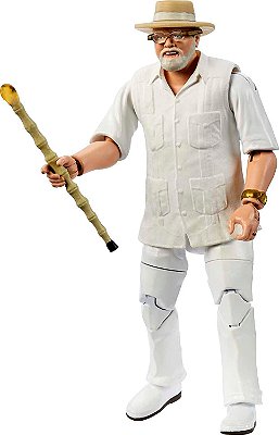 JOHN HAMMOND - HAMMOND COLLECTION JURASSIC PARK BONECO ARTICULADO COM ACESSÓRIOS