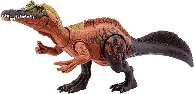 IRRITATOR MATTEL DINO TRACKERS JURASSIC WORLD DINOSSAURO ARTICULADO COM SOM