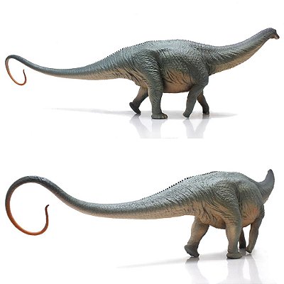 APATOSAURUS CINZA GRTOYS HAOLONGGOOD DINOSSAURO MODELO CIENTÍFICO SAURÓPODE