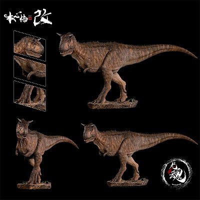 CARNOTAURUS NANMU RANGER LARANJA CHIFRE INTEIRO FIGURA DINOSSAURO JURASSIC WORLD