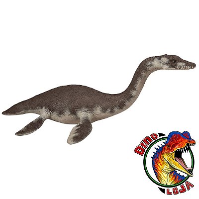 PLESIOSSAURO PAPO MINIATURA RÉPLICA DE RÉPTIL MARINHO DA ERA DOS DINOSSAUROS