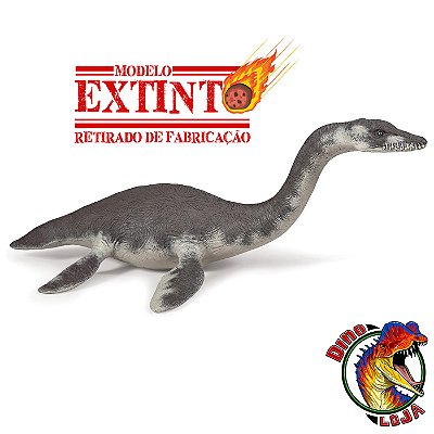 PLESIOSAURUS PAPO 2010 MINIATURA FIGURA DE RÉPTIL MARINHO DA ERA DOS DINOSSAUROS PLESIOSSAURO