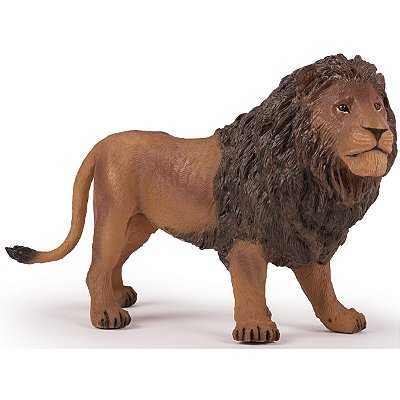 LEÃO PAPO GRANDE BRINQUEDO ANIMAL SELVAGEM EM MINIATURA FELINO DE BRINQUEDO