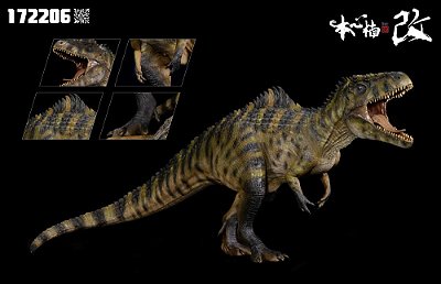 GIGANOTOSAURUS NANMU 2023 VERDE "GUSTAV" MINIATURA DINOSSAURO CARNÍVORO REALISTA GIGANOTOSSAURO