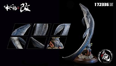 MOSASAURUS NANMU 2023 "LORD OF ABYSS" 2.0 MINIATURA RÉPTIL MARINHO EDIÇÃO LIMITADA MOSASSAURO