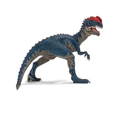 DILOPHOSAURUS SCHLEICH MINIATURA DINOSSAURO CARNÍVORO BONECO DILOFOSSAURO