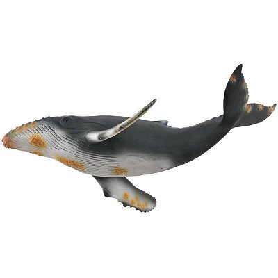 BALEIA JUBARTE COLLECTA MINIATURA ANIMAL MARINHO BRINQUEDO HUMPBACK WHALE