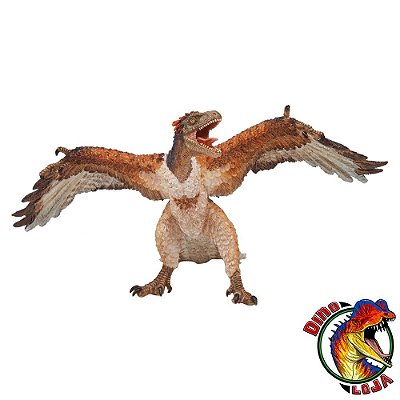 ARCHAEOPTERYX PAPO MINIATURA BRINQUEDO DE DINOSSAURO COLECIONÁVEL ARQUEOPTÉRIX