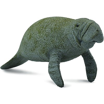 PEIXE-BOI COLLECTA MINIATURA ANIMAL MARINHO BRINQUEDO MANATEE