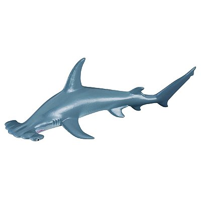 TUBARÃO MARTELO RECORTADO COLLECTA MINIATURA ANIMAL MARINHO BRINQUEDO SCALLOPED HAMMERHEAD SHARK