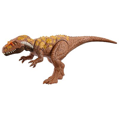 MEGALOSAURUS MATTEL JURASSIC WORLD RUGIDO SELVAGEM DINOSSAURO CARNÍVORO WILD ROAR