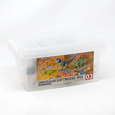 CAIXA DE MINIATURAS FAVORITE CONJUNTO DINOSAUR SOFT MODEL BOX 03