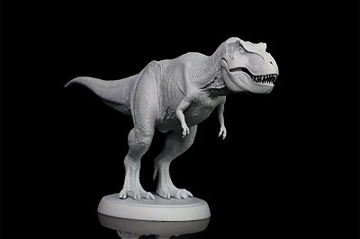 TYRANNOSAURUS REX ALPHA 2.0 NANMU MODEL KIT DINOSSAURO JURASSIC PARK MODELO PARA MONTAR