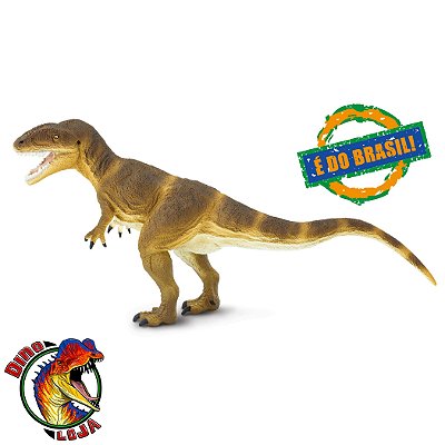 CARCARODONTOSSAURO WILD SAFARI BRINQUEDO DE DINOSSAURO RÉPLICA BONECO SAFARI LTD.