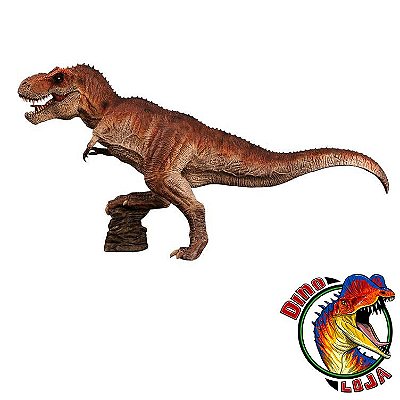 TIRANOSSAURO REX REBOR KING T-REX MINIATURA DE DINOSSAURO RÉPLICA COLECIONÁVEL