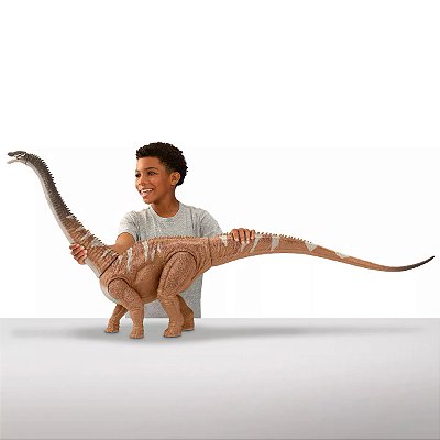 DIPLODOCUS COLOSSAL LEGACY COLLECTION JURASSIC WORLD MATTEL DINOSSAURO 142 CM