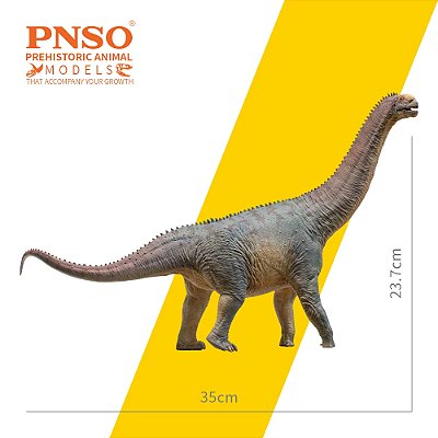 CAMARASAURAUS PNSO "NJOR" RÉPLICA DE DINOSSAURO PESCOÇUDO MINIATURA DE PVC CAMARASSAURO