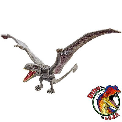 DIMORPHODON CONJUNTO DE ATAQUE FIGURA BÁSICA JURASSIC WORLD FALLEN KINGDOM MATTEL PTEROSSAURO