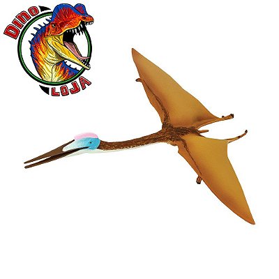 QUETZALCOATLUS WILD SAFARI MINIATURA DE PTEROSSAURO BONECO IMPORTADO BRINQUEDO