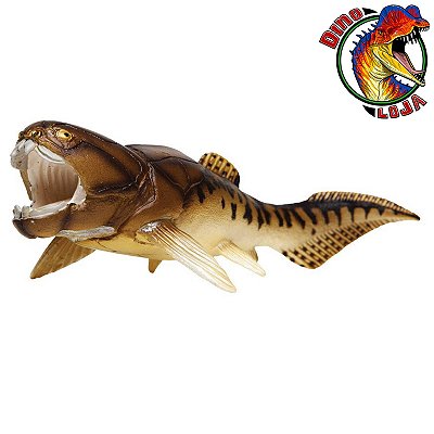 DUNKLEOSTEUS SAFARI PEIXE PRÉ HISTÓRICO WILD SAFARI BRINQUEDO EDUCATIVO IMPORTADO