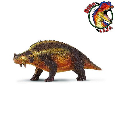 SCUTOSAURUS SAFARI MINIATURA RÉPLICA DE RÉPTIL PERMIANO BRINQUEDO WILD SAFARI