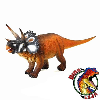 TRICERATOPS COLLECTA DELUXE (ESCALA 1:40)  MINIATURA DE DINOSSAURO IMPORTADA EDUCATIVA