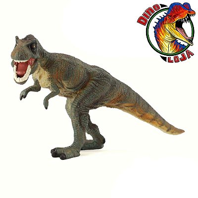 TIRANOSSAURO REX VERDE COLLECTA 2012 BRINQUEDO DE DINOSSAURO MINIATURA T.REX