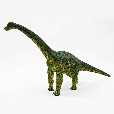 BRACHIOSAURUS MOJO FUN 2011 VERDE RÉPLICA COLECIONÁVEL DINOSSAURO DE PLÁSTICO BONECO DE DINOSSAURO IMPORTADO BRAQUIOSSAURO