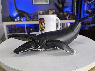 BALEIA JUBARTE KAIYODO SOFUBI TOYBOX BRINQUEDO RARO JAPONÊS BONECO ARTICULADO [USADO]