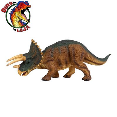 TRICERATOPS WILD SAFARI MINIATURA COLECIONÁVEL RÉPLICA DE DINOSSAURO SAFARI LTD.