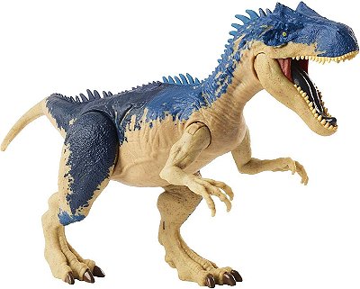 ALLOSAURUS DINO RIVALS MATTEL JURASSIC WORLD BATTLE AT BIG ROCK ALOSSAURO