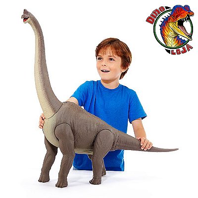 BRACHIOSAURUS LEGACY COLLECTION COLOSSAL MATTEL JURASSIC WORLD DINOSSAURO 86 CM BRAQUIOSSAURO