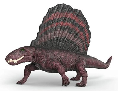 DIMETRODON SCHLEICH 2026 RÉPLICA DE SINÁPSIDO MINIATURA RÉPTIL PALEOZOICO IMPORTADA BRINQUEDO