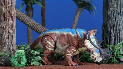 PACHYRHINOSAURUS DINO SHOWDOWN JURASSIC PARK 2013 RARIDADE FIGURA DINOSSAURO HASBRO [USADO]