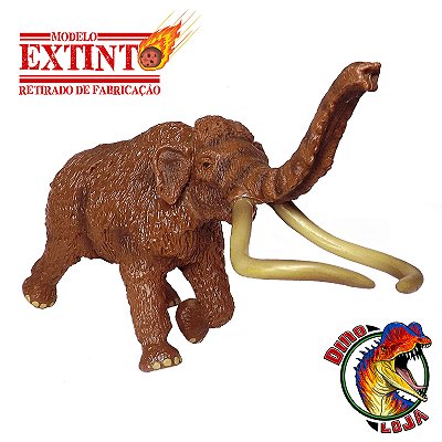 MAMUTE DA ESTEPE PAPO 2000 BRINQUEDO ELEFANTE PRÉ-HISTÓRICO ERA DO GELO MEGAFAUNA
