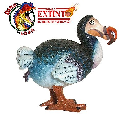 DODÔ PAPO 2008 MINIATURA DE AVE EXTINTA BRINQUEDO DE PÁSSARO DODÔ EM MINIATURA