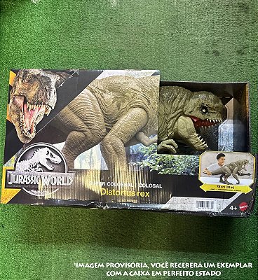 DISTORTUS REX SUPER COLOSSAL MATTEL - 78 CM - JURASSIC WORLD REBIRTH D-REX [PRÉ-VENDA]