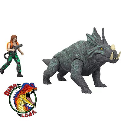 ESTEMMENOSUCHUS E CLAIRE FUGA DE GIROSFERA MATTEL JURASSIC WORLD LEGACY COLLECTION REIMAGINED [PRÉ-VENDA]
