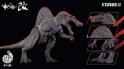 SPINOSAURUS 3.0 NANMU SMART SERIES "WAR GOD" FIGURA ARTICULADA JURASSIC PARK 3 ESPINOSSAURO